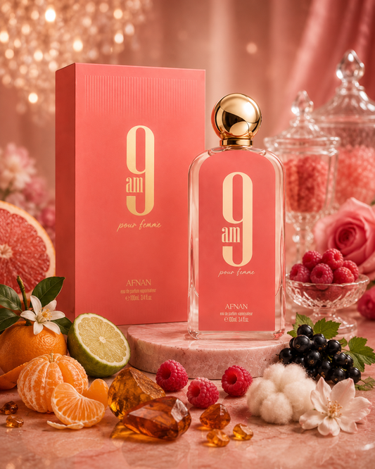 9AM POUR FEMME EDP 100ML (3.4 Oz) – Afnan