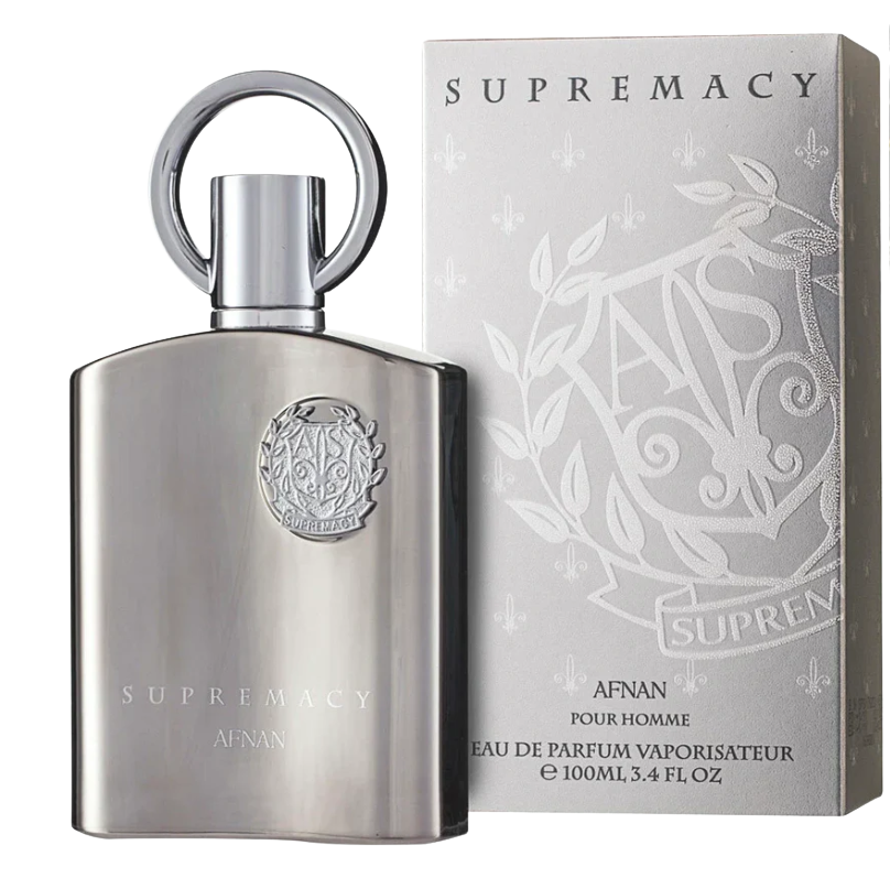 SUPREMACY SILVER 3.4 FL OZ EDP FOR MEN BY AFNAN